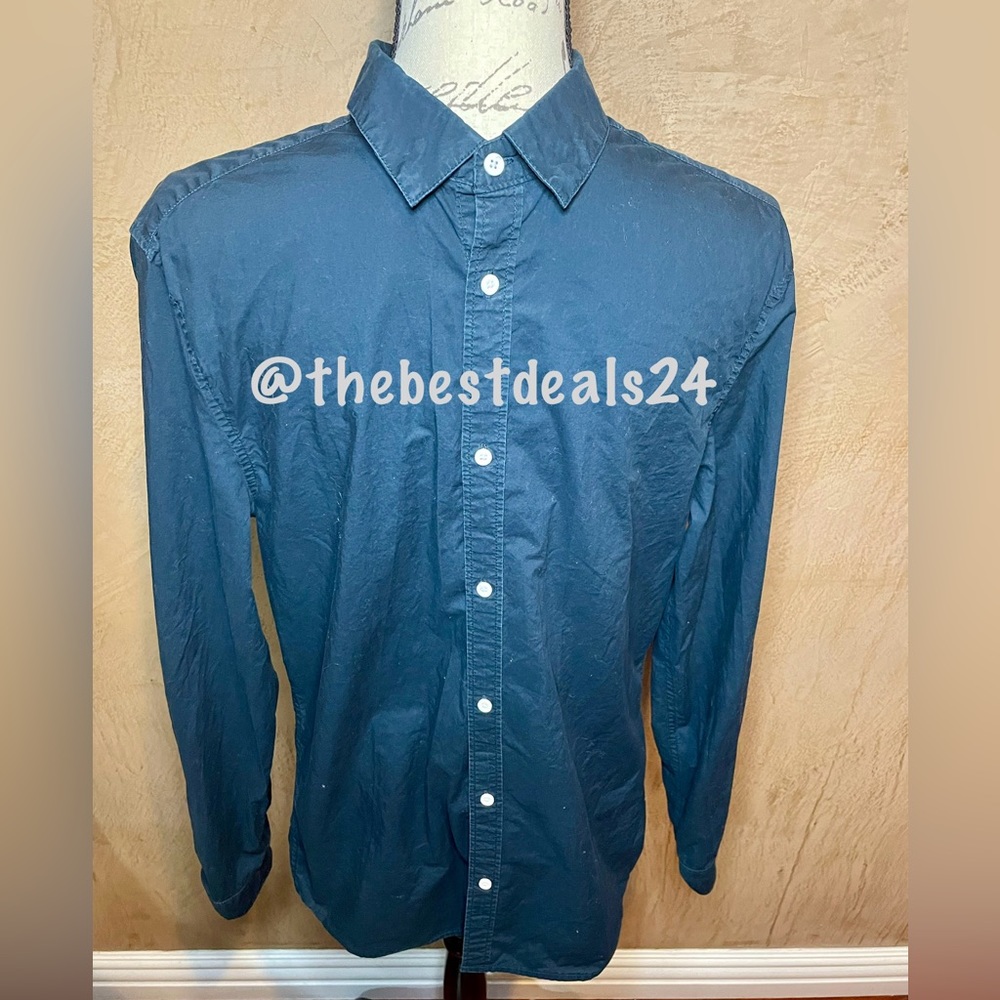 H&M Navy Blue Shirt. Long Sleeve.